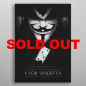 Preview: Displate Metall-Poster "V for Vendetta"